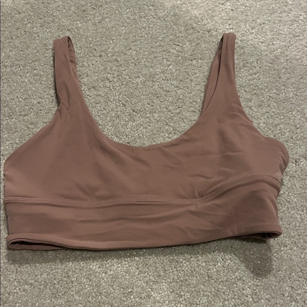 Lululemon Athletica Reversible Dusty Rose Sports Bra